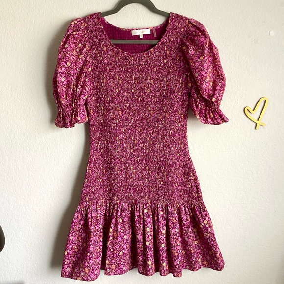 LoveShackFancy Dresses & Skirts - \Love Shack Fancy\ Lucca Smocked Mini Dress